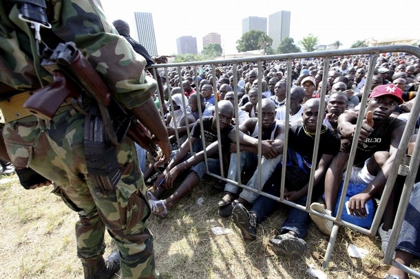 Coopération ivoiro-allemande: opération de collecte d`armes et de munitions à Koumassi